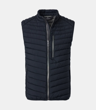veste outdoor si drumetie - Vesta matlasata outdoor barbati CASA MODA bleumarin