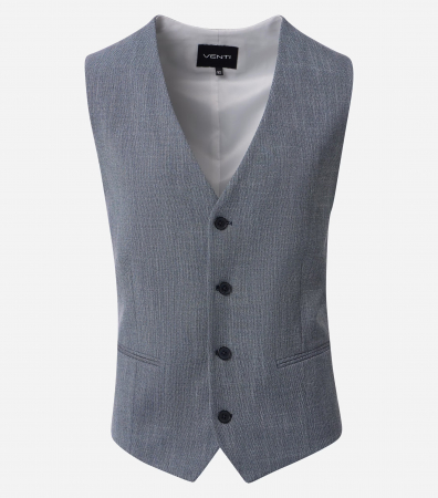 veste stofa - Vesta costum barbati VENTI  albastru