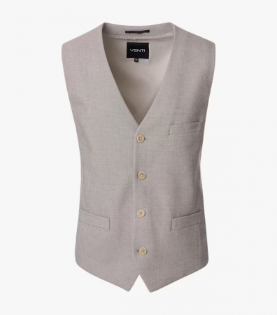 veste stofa - Vesta costum mix&match barbati VENTI bej