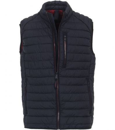 veste outdoor si drumetie - Vesta matlasata barbati CASA MODA bleumarin