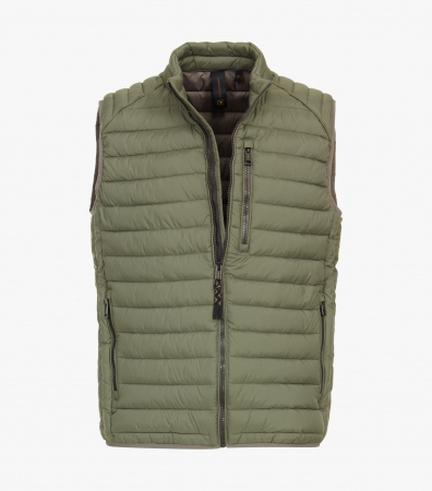 Outdoor - Vesta matlasata fermoar barbati CASA MODA verde deschis