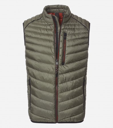Outdoor - Vesta matlasata fermoar barbati CASA MODA oliv
