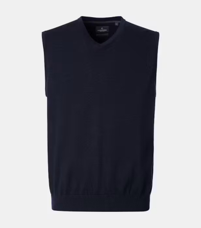 veste tricotate - Vesta anchior bumbac Pima barbati CASA MODA 004460 bleumarin
