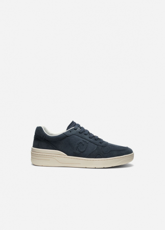 Incaltaminte - Pantof piele intoarsa sneaker barbati LIU JO Walker01 albastru