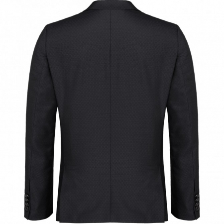 Sacou mix&match CLUB of GENTS Pete pentru costum Diamond design Slim Fit negru [1]