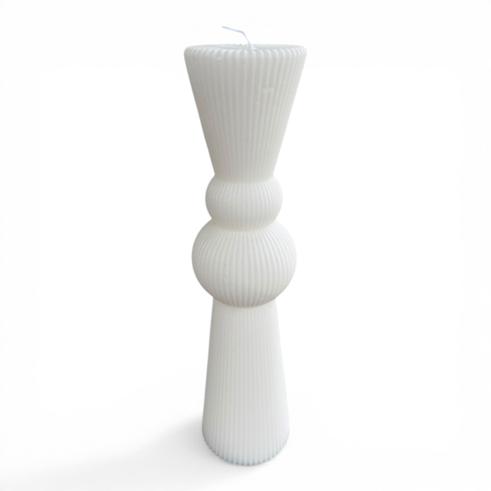 Lumânare clepsidră 27 cm din parafină [2]