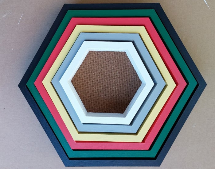 Rame hexagon inalte [3]