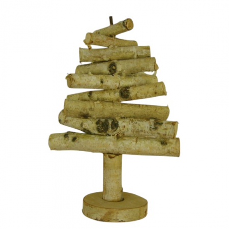 Craciun - Brad pin si mesteacan 33×20cm