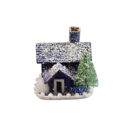 Miniaturi de Craciun - Casute decor iarna