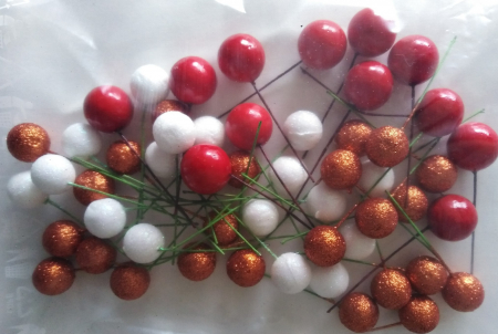 Accesorii Craciun - Mix cirese 1