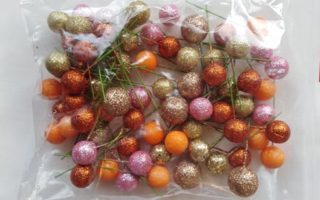 Accesorii Craciun - Mix cirese festiv