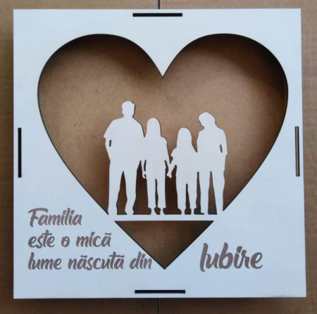 Blancuri - Blanc Familie cu mesaj