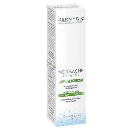 DERMATOCOSMETICE - Crema de față calmantă și ultrahidratantă Normacne