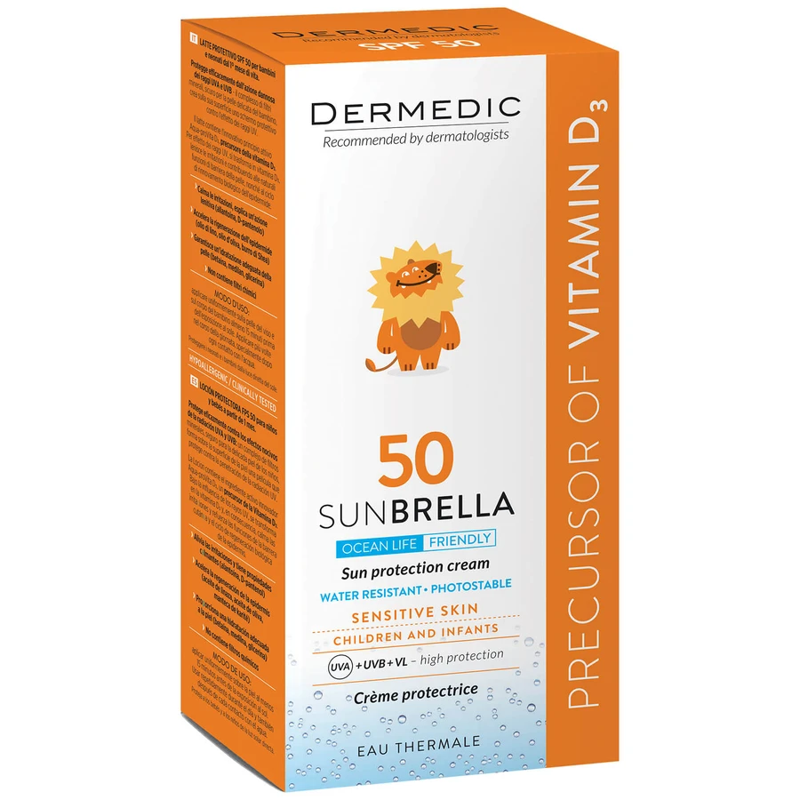 Crema pentru protectie solara SPF 50+ Sunbrella Baby pentru piele sensibila [1]