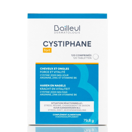 Bailleul - Cystiphane, 120 comprimate - pentru pǎr şi unghii, Bailleul