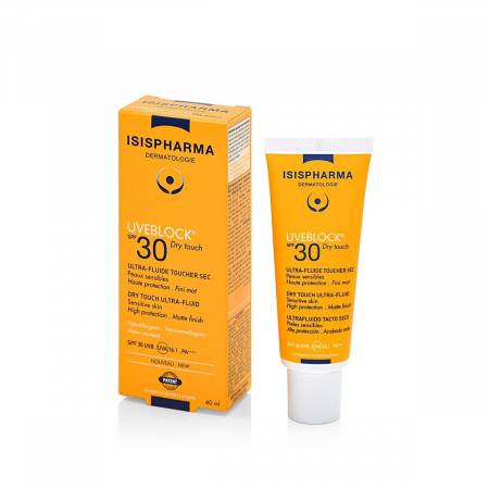Isispharma - Fluid protector cu efect matifiant UVEBLOCK SPF30 Dry Touch