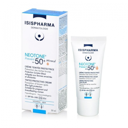 Isispharma - Neotone Prevent SPF50+ Crema nuantatoare protectoare