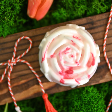 PRIMAVARA - Săpun parfumat din ingrediente naturale trandafir