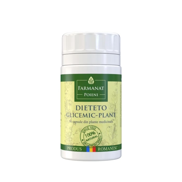 1. Capsule medicinale, dieteto-glicemic plant, scaderea glicemiei 90 buc