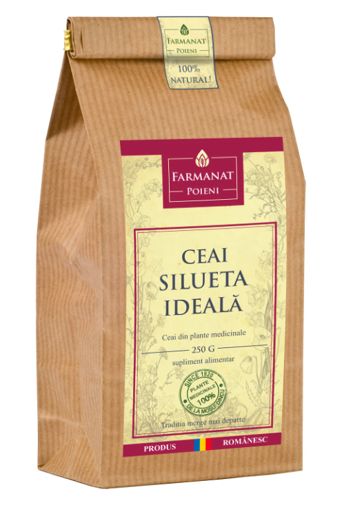 2. Ceai natural, silueta ideala, impotriva obezitatii, 250g