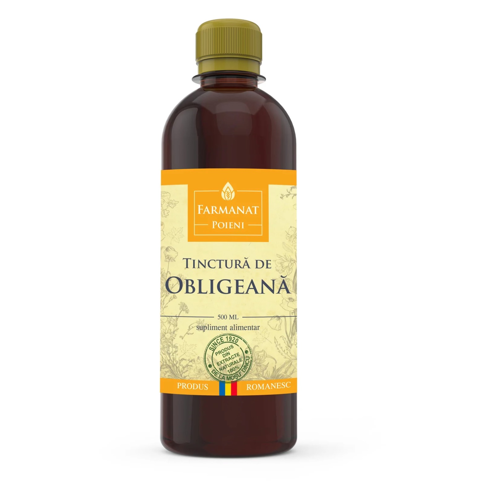 3. Tinctura, de obligeană, 500ml