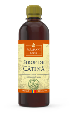4 Sirop natural de tuse, de catina, 500ml