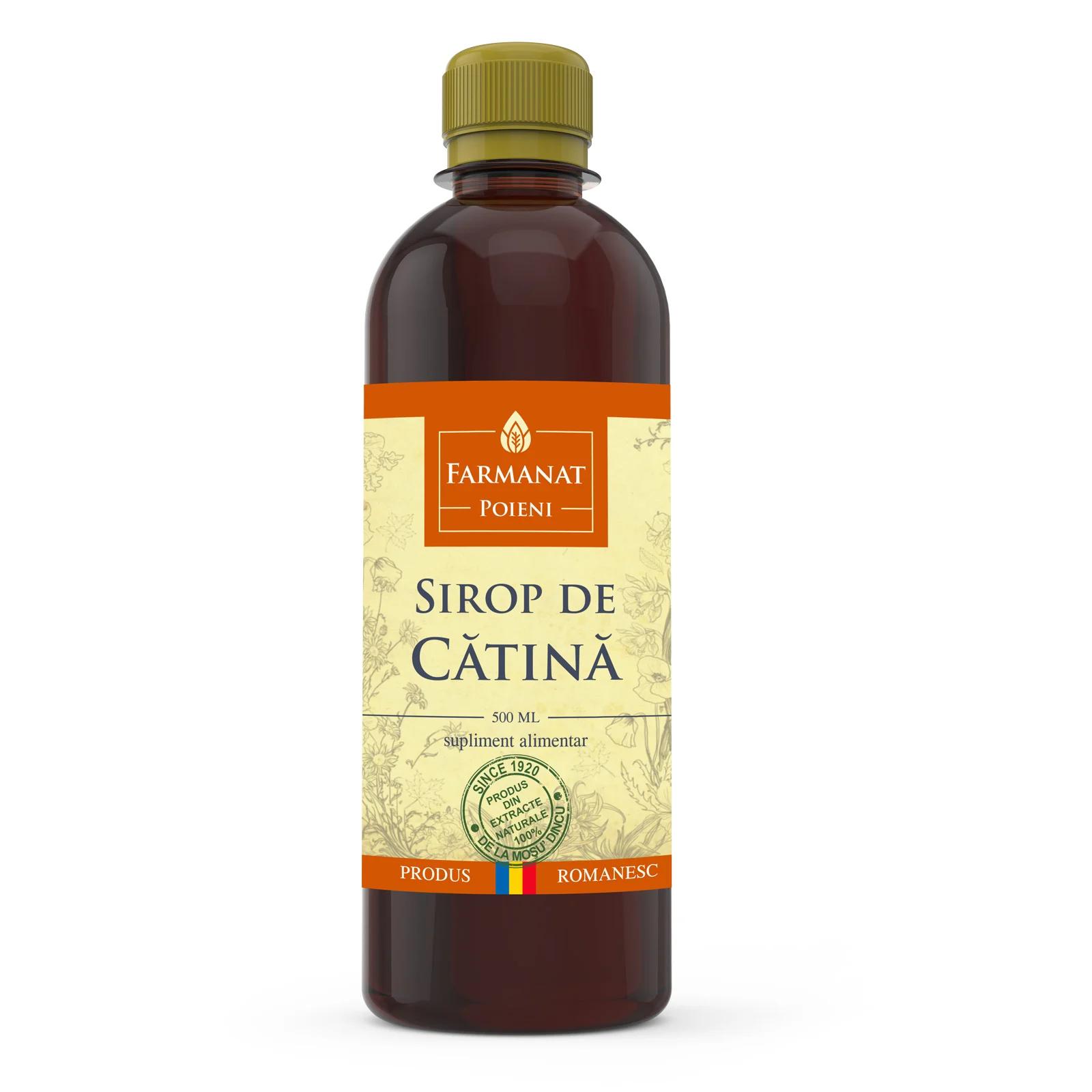 Sirop natural de tuse, de catina, 500ml