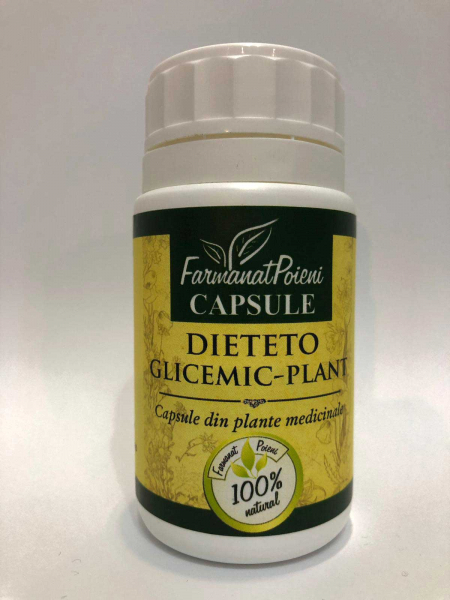 Capsule dieteto-glicemic plant (scaderea glicemiei) [1]