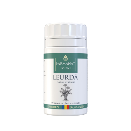 Capsule medicinale naturale pentru susținerea sănătății - Capsule medicinale Leurdă 90 buc