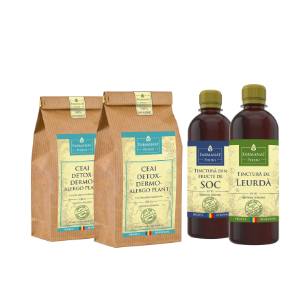 Pachete Promoţionale - Pachet detox-dermo-alergoplant