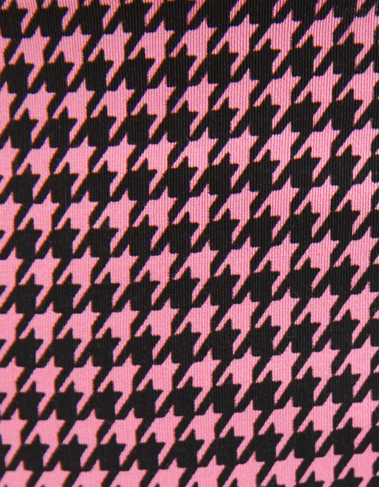 pantaloni in carouri roz si negru [6]