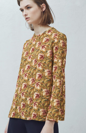 camasa mustarie femei mango cu imprimeu floral [0]