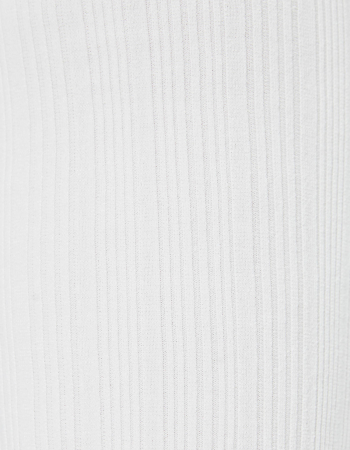 pantaloni albi bershka evazati cu striatii [5]