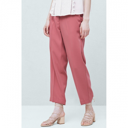 pantaloni roz mango cu buzunare [1]