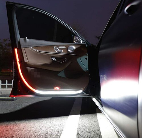 Set 2x Banda LED Tuning 2 culori pentru portiere [2]