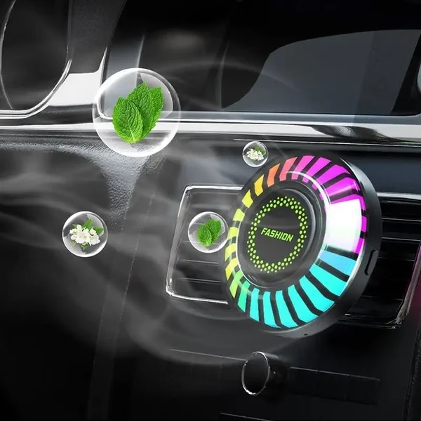 Odorizant auto iluminat RGB HYUNDAI - conexiune Bluetooth [5]