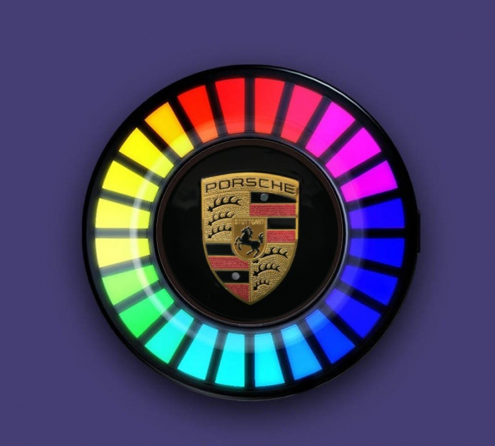 Odorizant auto iluminat RGB PORSCHE - conexiune Bluetooth [13]