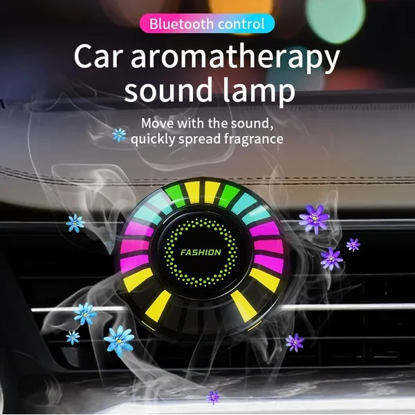 Odorizant auto iluminat RGB TOYOTA - conexiune Bluetooth [5]