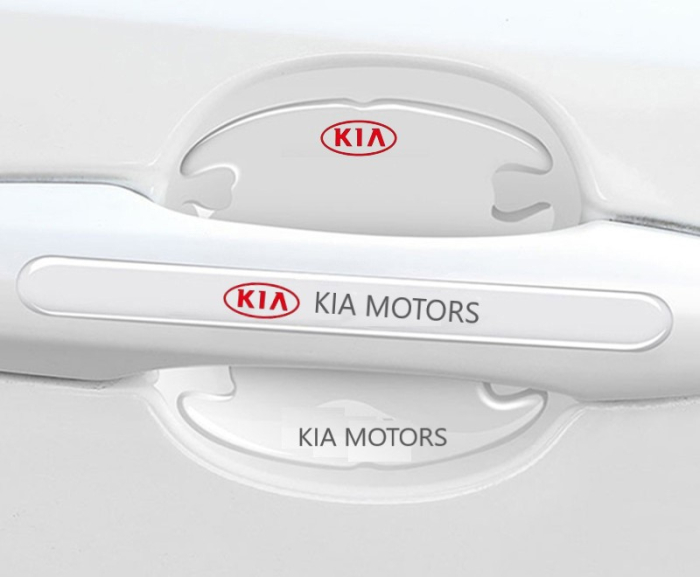 Set 8 Stikere - Autocolante Transparente pentru Protectie Zgarieturi Manere Usa - Kia [2]