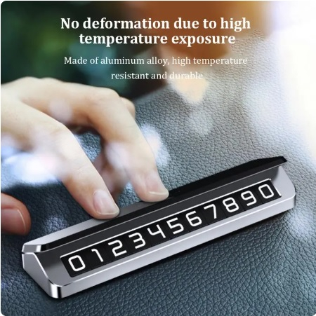 Suport afisaj numar de telefon din aluminiu [2]