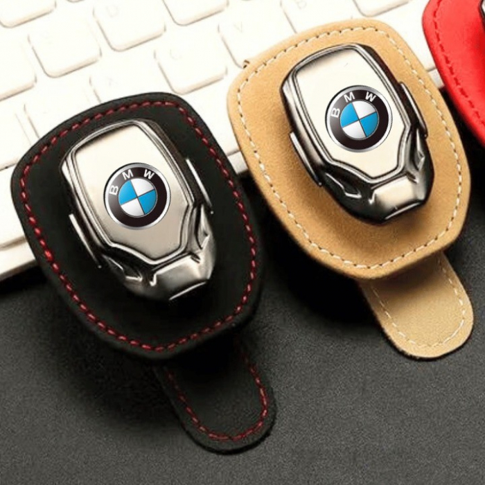 Suport auto ochelari BMW - piele ALCANTARA [2]