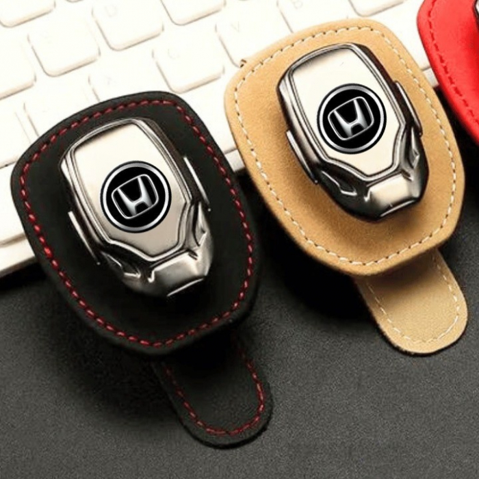 Suport auto ochelari HONDA - piele ALCANTARA [2]