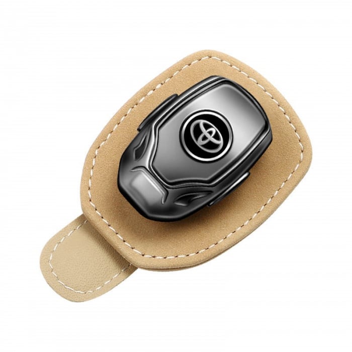 Suport auto ochelari TOYOTA - piele ALCANTARA [12]