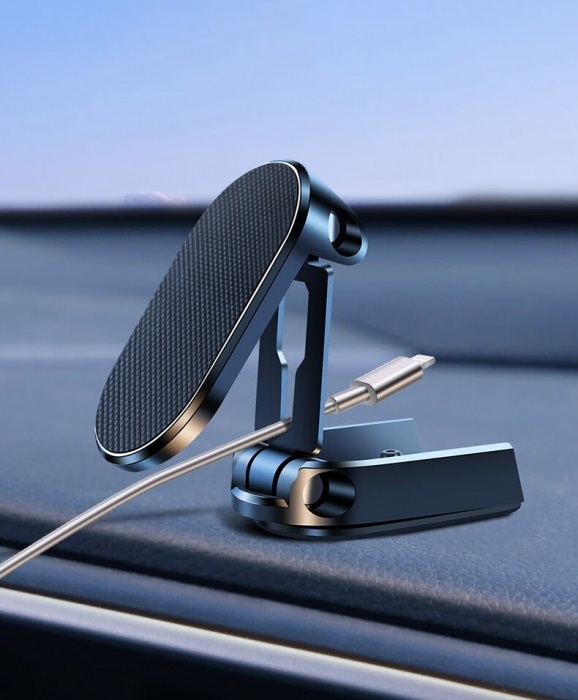 Suport metalic magnetic auto pentru telefon [3]