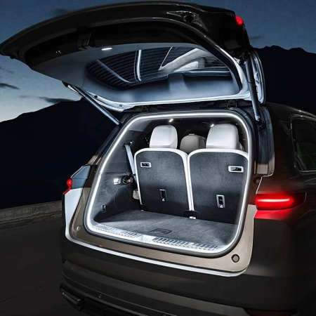 Banda auto LED iluminat portbagaj cu iluminare DINAMICA lumina alb-rece universala 12V - SFX [4]