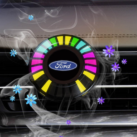 Odorizant auto cu iluminare LED RGB - Odorizant auto iluminat RGB FORD - conexiune Bluetooth