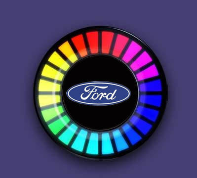 Odorizant auto iluminat RGB FORD - conexiune Bluetooth [2]