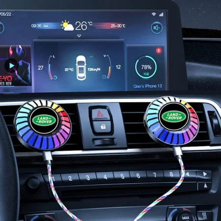 Odorizant auto iluminat RGB LAND ROVER - conexiune Bluetooth [1]