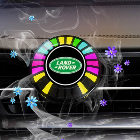 Odorizant auto cu iluminare LED RGB - Odorizant auto iluminat RGB LAND ROVER - conexiune Bluetooth