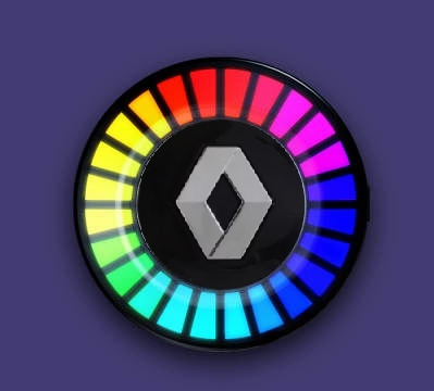 Odorizant auto iluminat RGB RENAULT - conexiune Bluetooth [1]